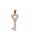 Christian Bicolor gouden sleutel hanger  icon