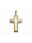 Christian Gouden open kruis  icon
