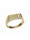 Christian Tricolor gouden cachet ring met diamant  icon