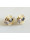 Christian Gouden saffier en diamanten oorbellen  icon