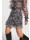Alix The Label 2202243282 woven animal leaves mini skirt  icon