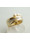 Christian Gouden ring met diamant en parel  icon