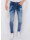 Local Fanatic Paint splatter stonewashed jeans mens slim fit  icon