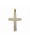 Christian Zirkonia gouden kruis  icon