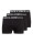 Jack & Jones Plus size boxershorts heren trunks sense 3-pack  icon