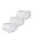 Cotonella Dames slip met kant midi 3-pack  icon