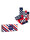 Happy Socks Classic navy 4-pack gift box  icon