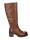 Walk in the Park Walk in the Park Stoere cognac leren laarzen met rits  icon