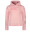 B.Nosy Meisjes hoodie met geborduurd b.lucky coral blush  icon