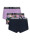 Vingino Meiden ondergoed 3-pack boxers retro midnight  icon