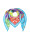 Mucho Gusto Zijden sjaal st. tropez multicolor patchwork  icon