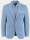 Bos Bright Blue Colbert d7,5 lommer jacket with inlay 241037lo45bo/210 light blue  icon