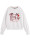 Scotch & Soda Slouchy puffed sleeved graphic swea white  icon