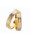 Christian Bicolor diamanten trouwringen hoogglans  icon