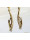 Christian Gouden oorbellen met zirkonia  icon