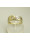 Atelier Christian Bicolor gouden ring met briljant 0.10 ct.  icon