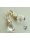 Atelier Christian Gouden bergkristal oorbellen  icon