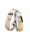 Christian Bicolor trouwringen met diamant  icon