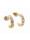 Christian Rose gouden oorstekers met zirkonia  icon