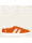 Q1905 Sneaker medal classic retro oranje/wit  icon