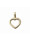 Christian Gouden harten hanger  icon