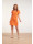 Smashed Lemon 24459 abstract gedrukte zomerjurk in oranje tinten  icon