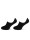 Basset Dames/heren bamboe sokken invisible footie 2-pack  icon