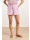 Smashed Lemon 24349 stijlvol lila katoenen shorts  icon