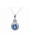 Atelier Christian Zilveren zirkonia hanger met synthetische topaas  icon