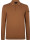 PRESLY & SUN Brad long sleeve knitted polo camel  icon