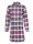By Louise Dames pyjama nachthemd lang flanel geruit rood/blauw  icon