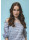 Looxs Revolution Offshoulder top blue print voor meisjes in de kleur  icon