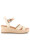 Toms audrey naturel | linnen sleehak s sandalen met hak dames  icon