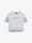 Karl Lagerfeld Meisjes t-shirt wit blauw  icon