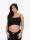 Reinders Dames pyjama top bow ruffles pj zwart  icon