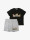 Moschino Jongens set short zwart grey  icon