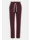Penn & Ink W25f1706 351-05 penn&ink trousers stripe aubergine ecru  icon