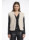 Rino & Pelle Frencie.7002512 rino en pelle cropped teddy waistcoat birch  icon
