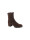 Unisa Jecko bs brown dames enkellaarzen gekleed  icon