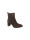 Unisa Luanco bs brown dames enkellaarzen gekleed  icon