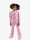ADee Meisjes joggingpak flared luna pink fairy  icon