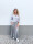 Penn & Ink W25f1728 83 penn&ink skirt grey  icon