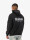Black Bananas Heren hoodie brush zwart  icon