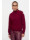 Geisha 52600-41 480 sweater with buttons at shoulder burgundy  icon