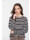 Geisha 52563-47 999 top striped ajour black/off-white  icon