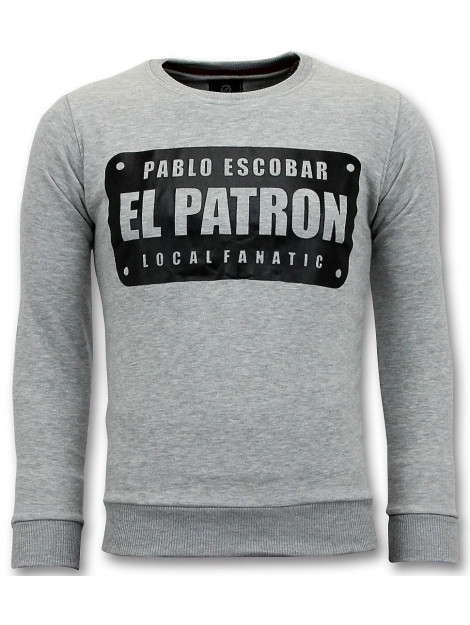 Local Fanatic Sweater pablo escobar el patron 11-6410G large