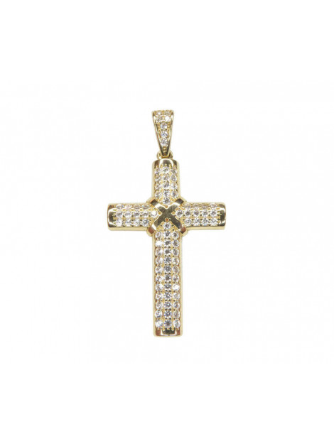 Christian 14 karaat zirkonia kruis 82703-1938JC large