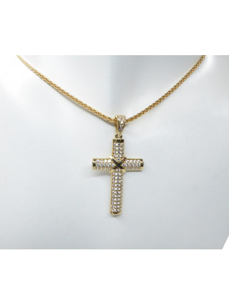 Christian 14 karaat zirkonia kruis 82703-1938JC large