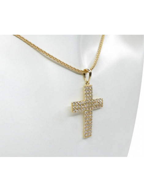 Christian Gouden kruis met zirkonia's 703-03325JC large