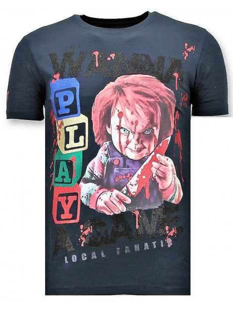 Local Fanatic T-shirt chucky childs play 11-6365N large